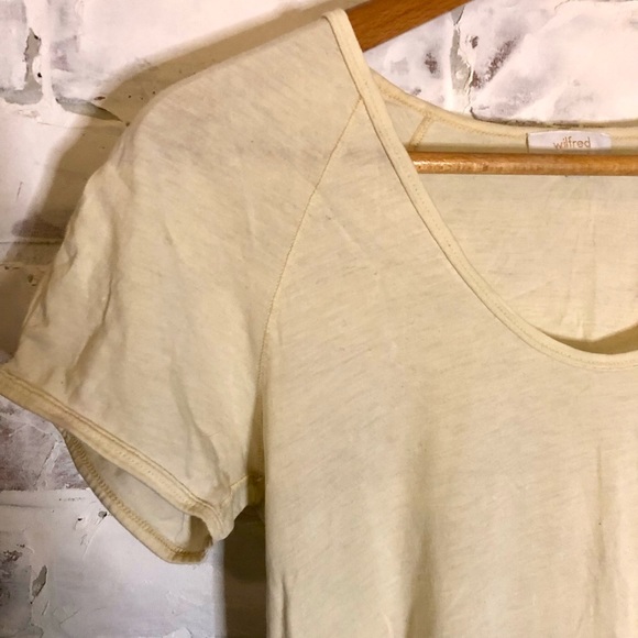 Pale Yellow Wilfred T-Shirt - Picture 4 of 6